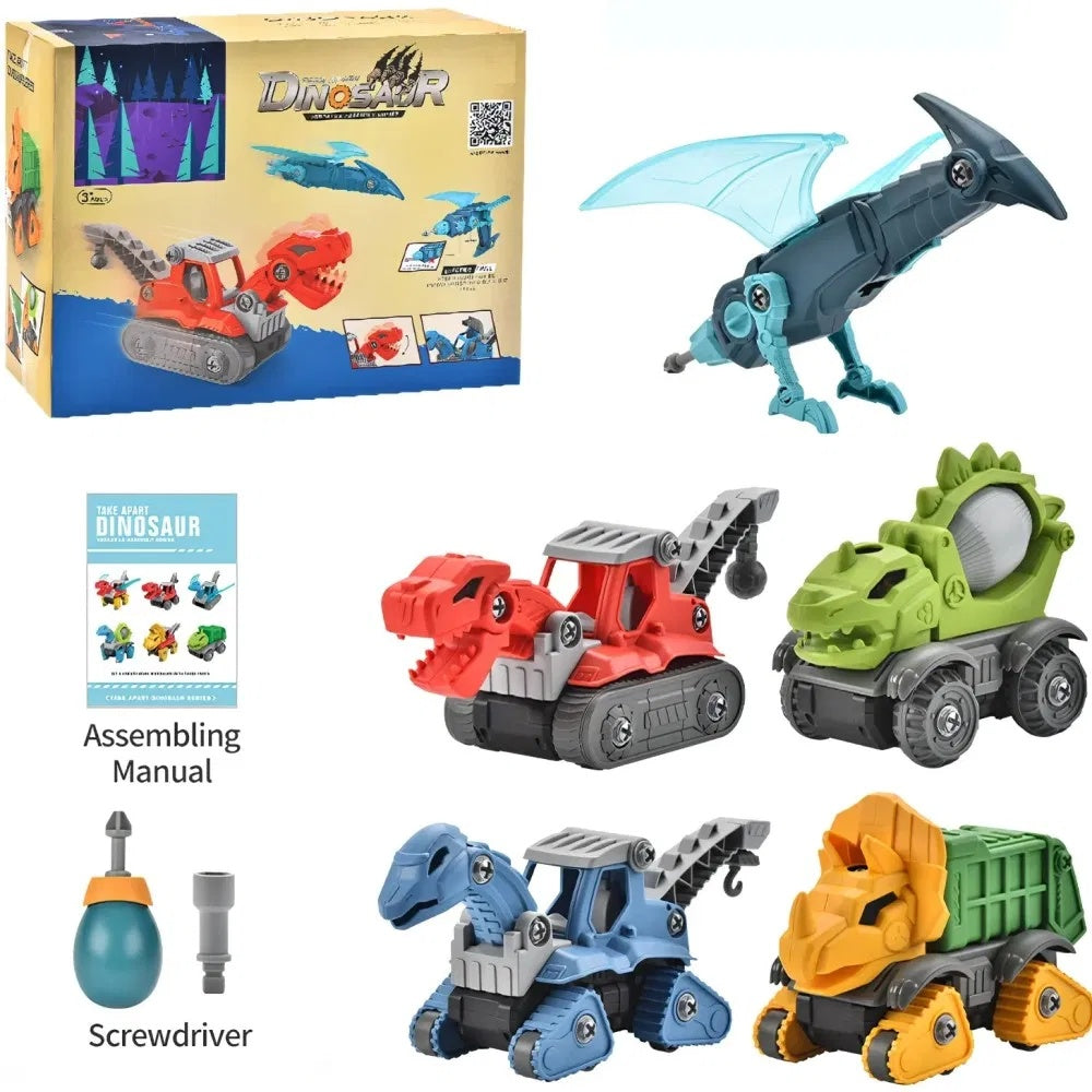 A Dinosaur Suit Building Toy Gift For Boys